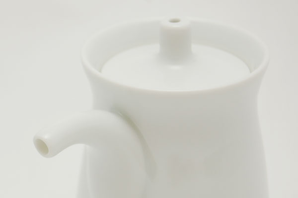白山陶器 Ｇ型しょうゆさし 大 白磁｜詳細画像3