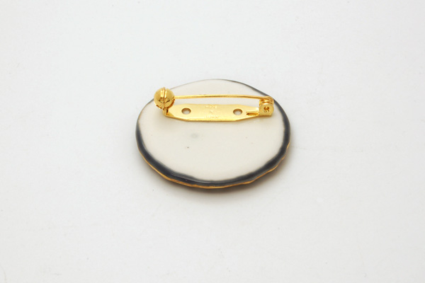 波佐見焼 紋様ブローチ うろこ｜詳細画像4