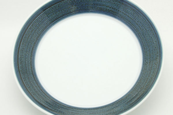 白山陶器 麻の糸 プレート 中 インディゴ｜詳細画像3