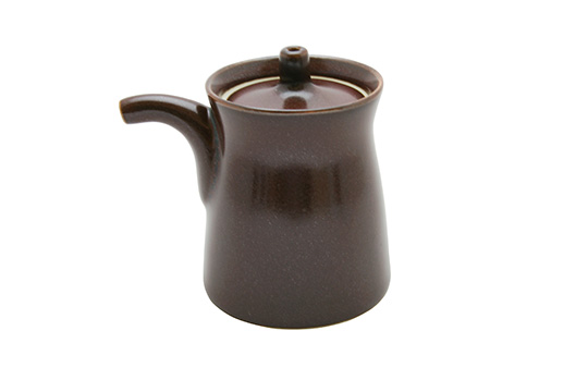 白山陶器 Ｇ型しょうゆさし 大 鉄砂｜詳細画像1