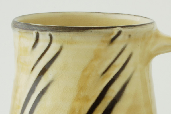 小鹿田焼 櫛描き マグカップ丸｜詳細画像3