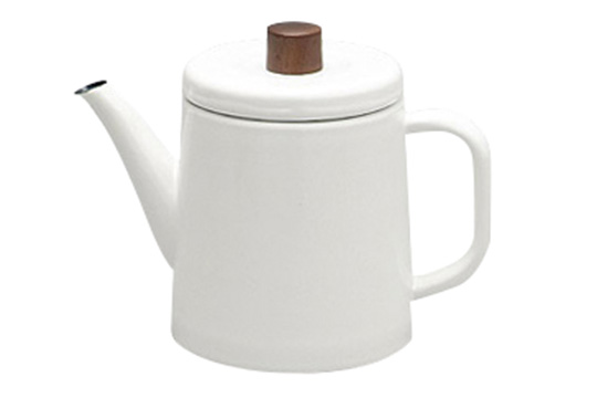 野田琺瑯 ポトル 白｜詳細画像1