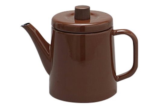 野田琺瑯 ポトル 茶｜詳細画像1