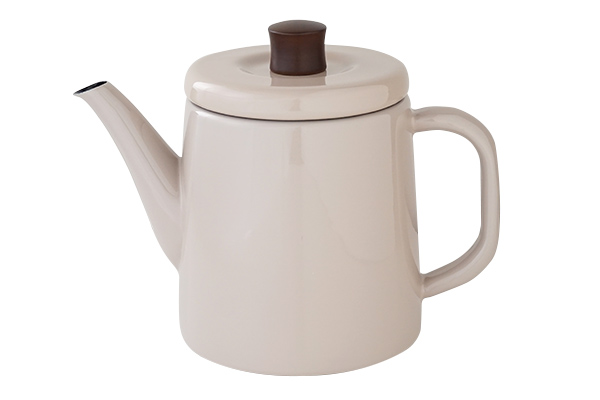 野田琺瑯 ポトル ベージュ｜詳細画像1