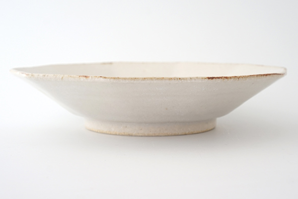 たくまポタリー 6寸皿 10角|詳細画像2