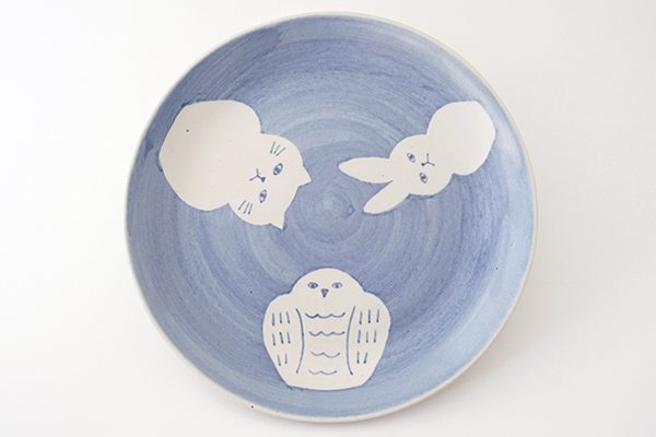 ｓｅｎ 森の3びき 中皿｜詳細画像3