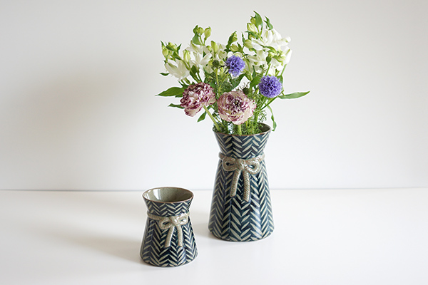 ｓｅｎ flare vase S herringbone｜詳細画像4