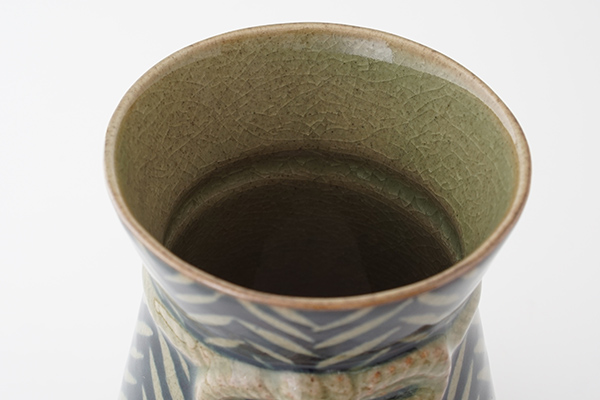 ｓｅｎ flare vase L herringbone｜詳細画像2
