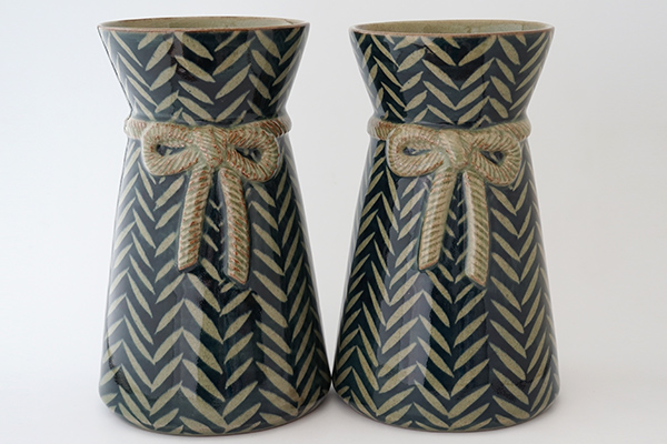 ｓｅｎ flare vase L herringbone｜詳細画像3