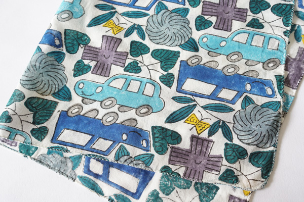 鹿児島睦 ハンカチ じどうしゃ｜詳細画像3