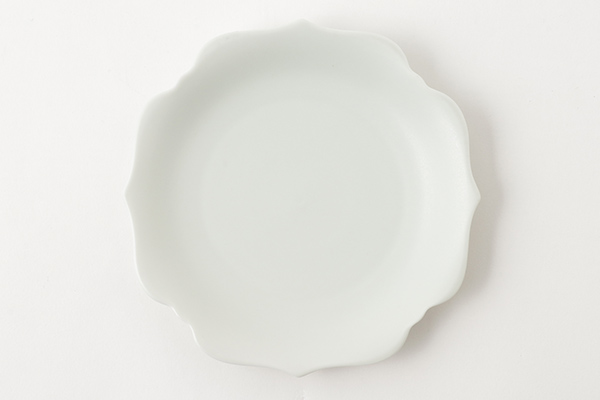 美濃焼 稜花 取皿 青白｜詳細画像3