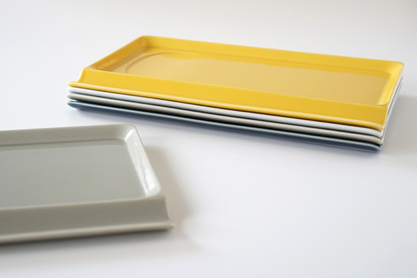 波佐見焼 重宝皿ロング ベージュグレー｜詳細画像5