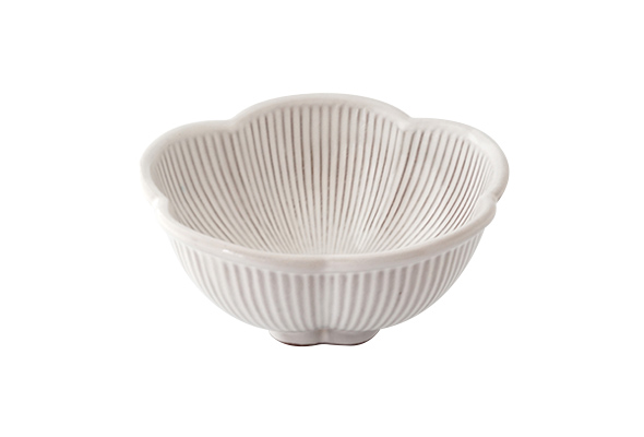 studio m' フルロン 花形5寸丼 白｜詳細画像1