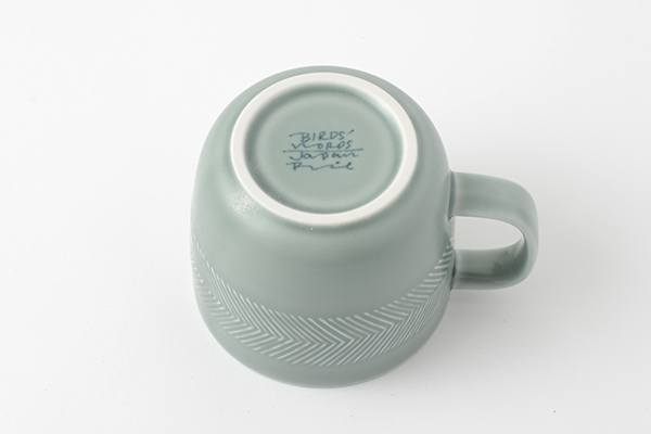 BIRDS' WORDS TABLETOP mug スコールグレー｜詳細画像4