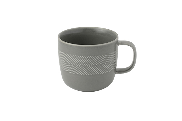 BIRDS' WORDS TABLETOP mug アッシュグレー｜詳細画像1