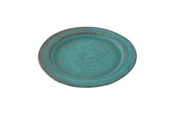 わかさま陶芸 プレートS シャビーターコイズ｜詳細画像1