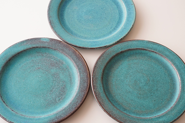 わかさま陶芸 プレートS シャビーターコイズ｜詳細画像5