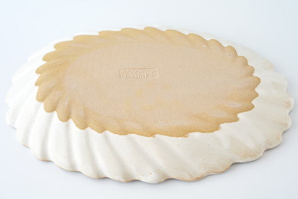 わかさま陶芸 メレンゲ皿 大 kinari｜詳細画像4