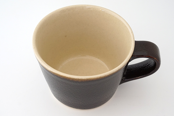 益子焼伝統色 コーヒーカップ 黒｜詳細画像3