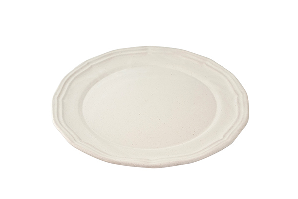 LA MOISSON ビストロ プレート 24cm ホワイト|詳細画像1