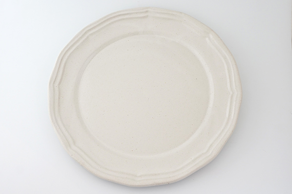 LA MOISSON ビストロ プレート 24cm ホワイト|詳細画像3