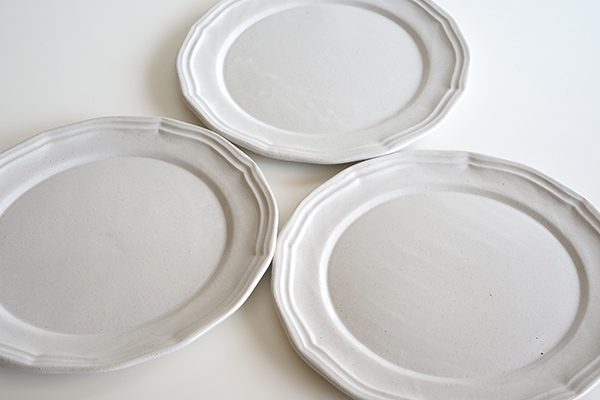 LA MOISSON ビストロ プレート 24cm ホワイト|詳細画像5