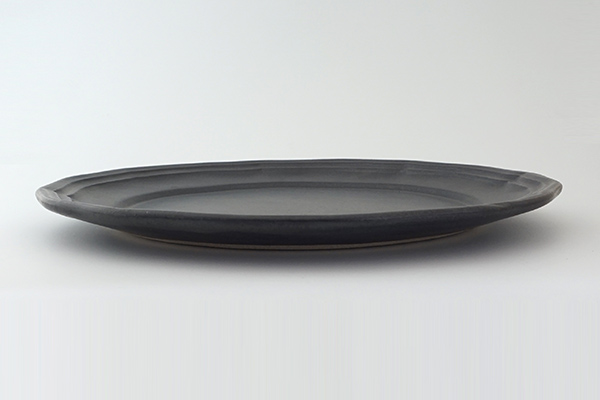 LA MOISSON ビストロ プレート 24cm マットブラック｜詳細画像2
