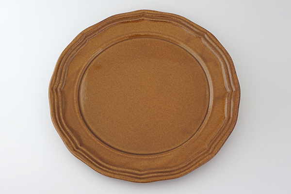 LA MOISSON ビストロ プレート 24cm アンバー|詳細画像3