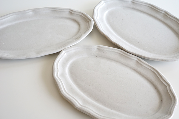 LA MOISSON ビストロ オーバルプレート 29cm ホワイト|詳細画像5