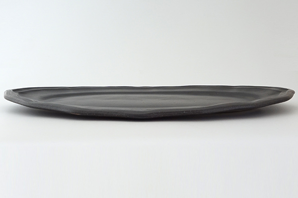 LA MOISSON ビストロ オーバルプレート 29cm マットブラック|詳細画像2