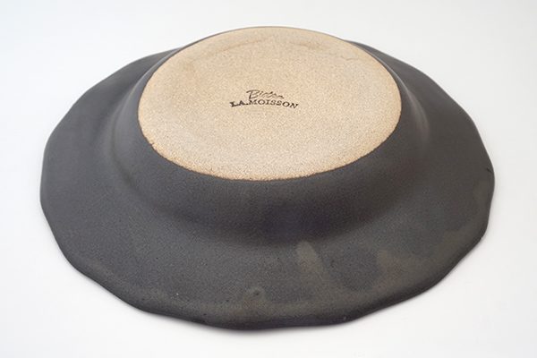 LA MOISSON ビストロ ディーププレート 24cm マットブラック|詳細画像4