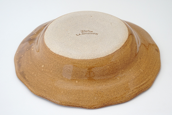 LA MOISSON ビストロ ディーププレート 24cm アンバー|詳細画像4