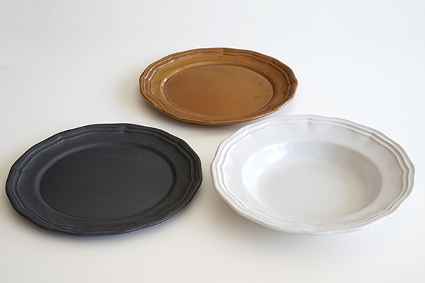 LA MOISSON ビストロ ディーププレート 24cm アンバー|詳細画像5