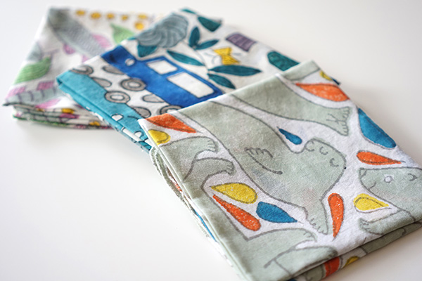 鹿児島睦 ハンカチ シロクマ