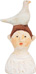 にしおゆき 陶製人形 鳩のトルソ
