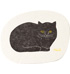 トモタケ　凸版印刷 コースター 5枚セット 楕円猫