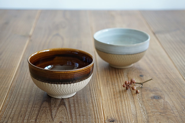 圭秀窯 どんぐり碗UP！