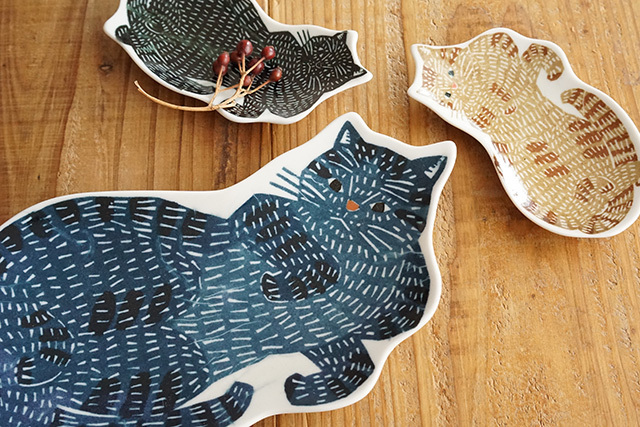 KATA KATA　印判手シリーズ 猫をUP！