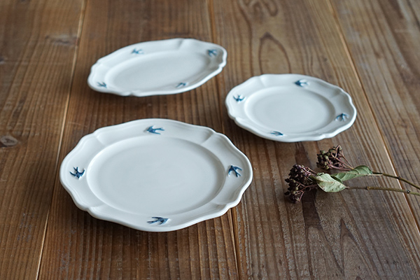 studio m’  アーリーバード ラウンドプレート L  UP！