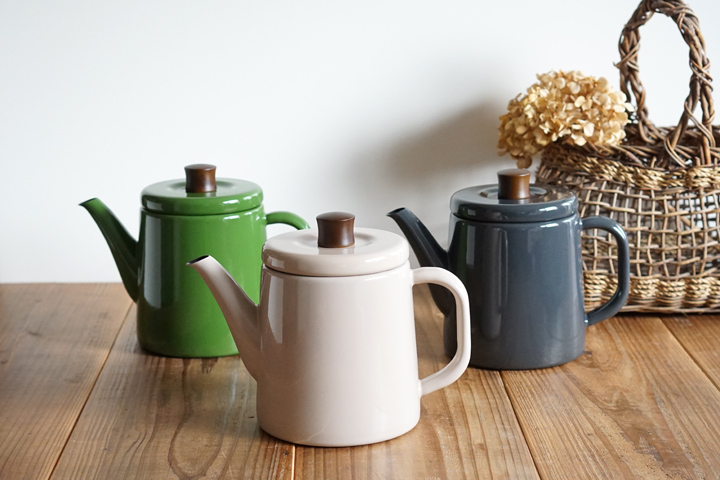 野田琺瑯 ポトル新色 UP！