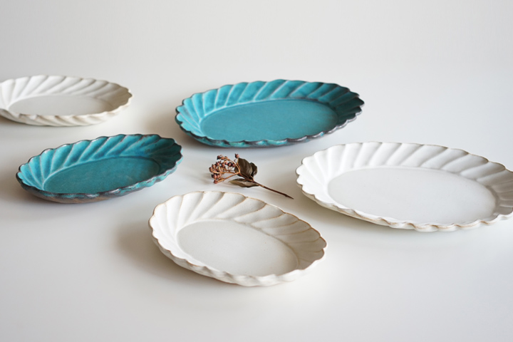 わかさま陶芸 メレンゲ皿シリーズ  UP！